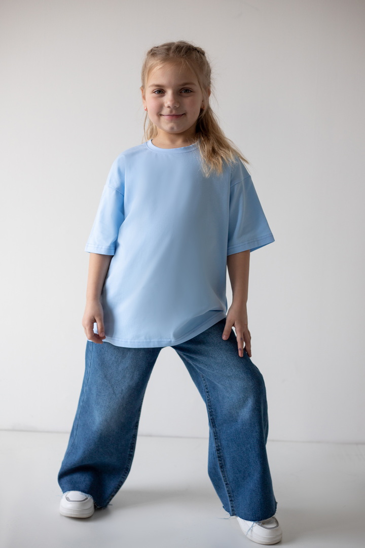 Футболка "Oversize" для дівчаток